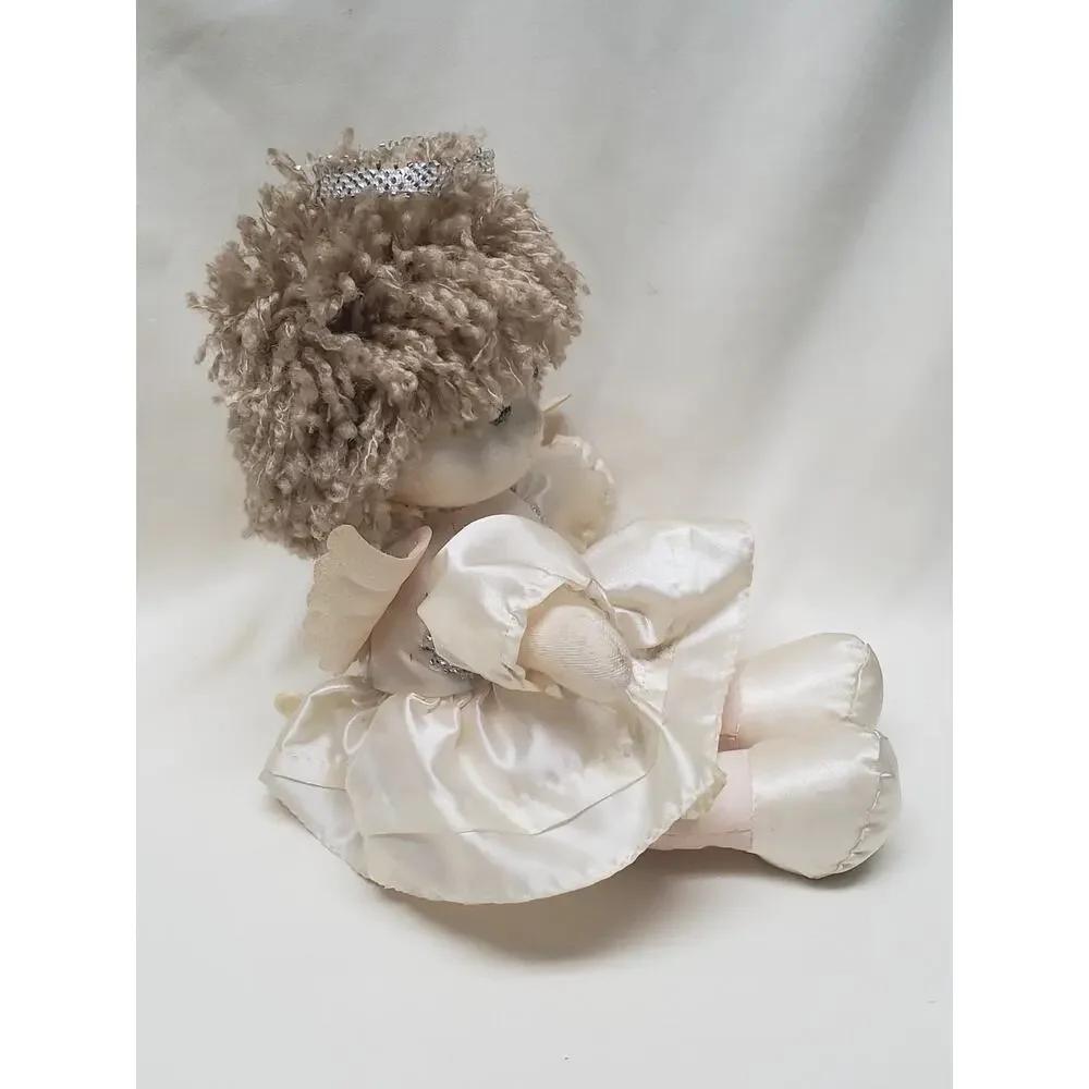 Vintage Cacos Wind Up Musical When You Wish Upon A Star Angel Doll